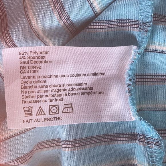 Bundle of 2 Greg Norman Golf Polos XXL Teal & White - Picture 6 of 14